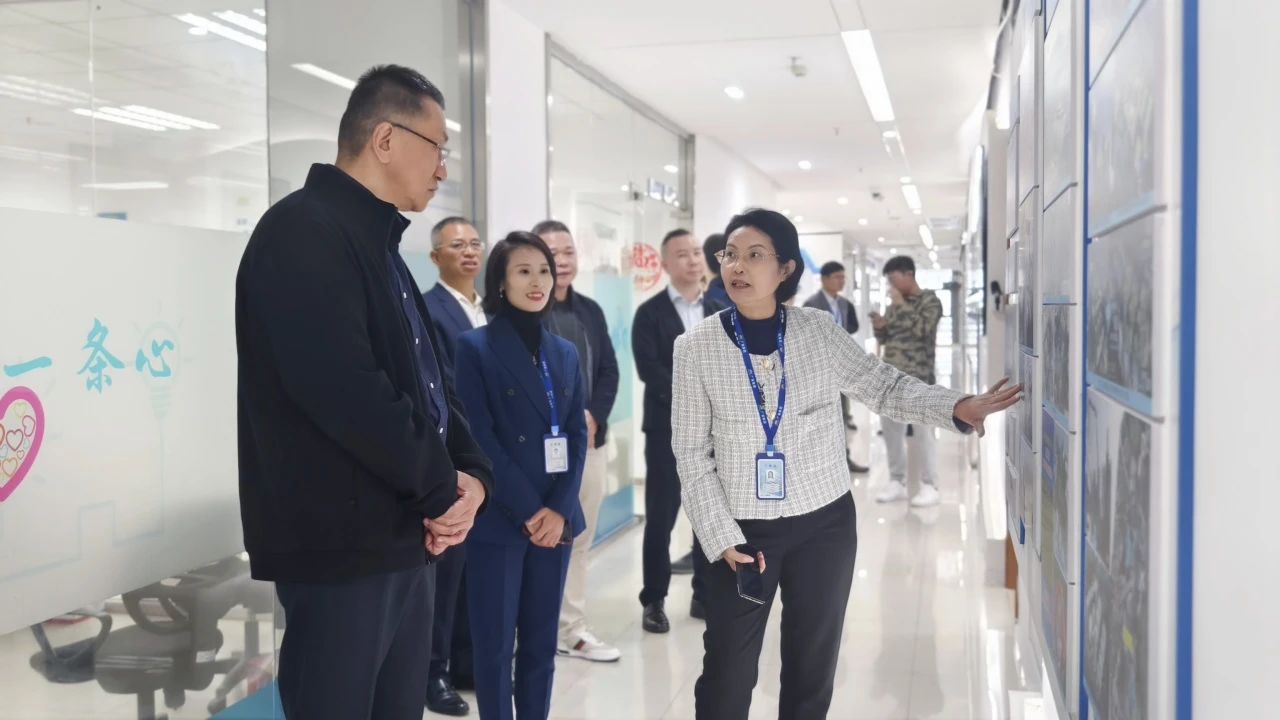 W66最给力的老牌娱乐集团｜东菽愿铣墙值赖痴代表团来访，，，调研数字化转型与智能化生长